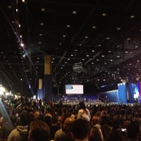 Photo taken at Obama Election Night HQ by Mike D. on 11/7/2012