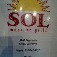 Photo taken at Sol Mexican Grill by Courtney C. on 11/5/2012