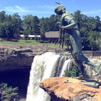 Photo taken at Noccalula Falls by Lacy W. on 6/29/2017