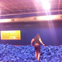 Photo taken at Sky Zone by Laura C. on 1/16/2013
