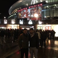 Photo taken at Emirates Stadium by Mesut Y. on 12/21/2015
