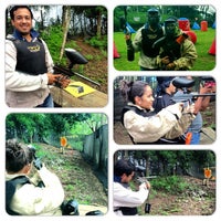 Photo taken at Santiago Paintball Club by Mariel M. on 6/3/2013