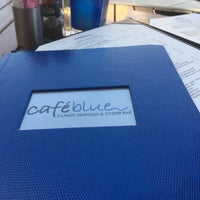 Photo taken at Cafe Blue by Hayley F. on 6/10/2017