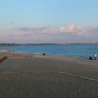 Photo taken at Baki Beach 6 by Yücel K. on 10/9/2012