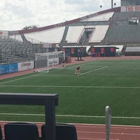 Photo taken at IUPUI: Michael A Carroll Track &amp;amp; Soccer Stadium (TF) by Jonathan D. on 9/18/2016