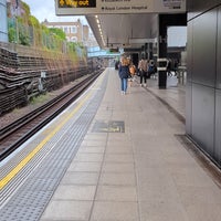 Photo taken at Whitechapel London Underground Station by Mark O. on 5/8/2023