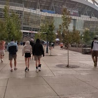 Photo taken at Empower Field at Mile High by Mark O. on 8/20/2023