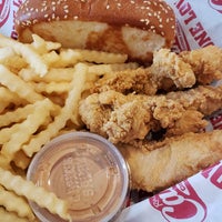 Photo taken at Raising Cane&amp;#39;s Chicken Fingers by Mark O. on 2/12/2019