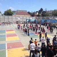 Photo taken at San Francisco Community School by Jasmine D. on 4/12/2014