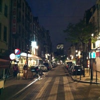 Photo taken at Hoogstraat / Rue Haute by Bernard J. on 11/8/2012