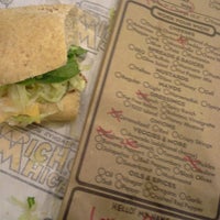 Photo taken at Which Wich? Superior Sandwiches by Jennifer H. on 4/20/2013