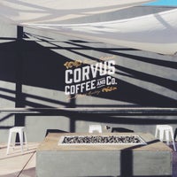 Photo taken at Corvus Coffee Roasters by Heather M. on 2/2/2015