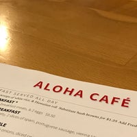 Photo taken at Aloha Café by Kyle d. on 10/29/2017