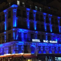 Photo taken at Hôtel Mac Mahon by AYB on 2/24/2015