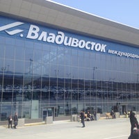 Photo taken at Vladivostok International Airport (VVO) by Grigory Y. on 4/25/2013