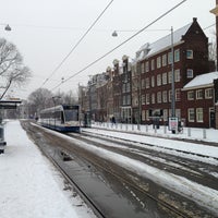 Photo taken at Tramhalte Mr. Visserplein by Ton K. on 1/15/2013