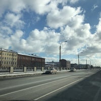 Photo taken at Таракановский пешеходный мост by Lada C. on 4/15/2017