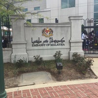 Photo taken at Embassy of Malaysia by Dominique J. on 5/2/2015