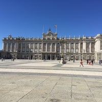 Photo taken at Royal Palace of Madrid by TARIK Y. on 5/16/2015