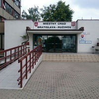 Photo taken at Miestny úrad Bratislava - Ružinov by Matúš M. on 6/10/2016