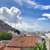Photo taken at Morro do Cantagalo by Michael M. on 4/17/2018