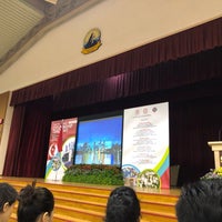 Photo taken at Pasir Ris Crest Secondary School by Vincent C. on 8/18/2019