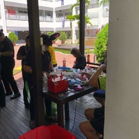 Photo taken at Pasir Ris Crest Secondary School by Vincent C. on 8/18/2019