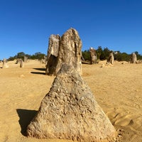 Photo taken at Pinnacles Desert by calebo on 12/30/2022