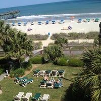 Photo taken at Holiday Inn Oceanfront Resort at the Pavilion by Larry N. on 5/12/2013