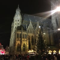 Photo taken at Stephansplatz by Jiří Č. on 12/12/2017