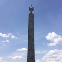Photo taken at Monument to 40 ann. of WW 2 victory by Michal K. on 5/22/2018