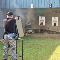 Photo taken at National Shooting Centre by Timothy N. on 9/4/2014