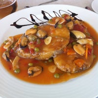 10/14/2012 tarihinde laguiadegranadaziyaretçi tarafından Restaurante La Almazara'de çekilen fotoğraf