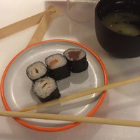 Photo taken at YO! Sushi by Saim C. on 2/6/2014