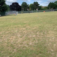 Photo taken at Victoria Recreation Ground by Andrew F. on 7/18/2019
