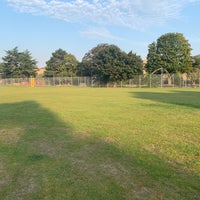 Photo taken at Victoria Recreation Ground by Andrew F. on 8/27/2019