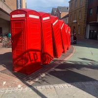 Photo taken at &amp;quot;Out of Order&amp;quot; David Mach Sculpture (Phoneboxes) by Andrew F. on 8/24/2019