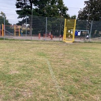 Photo taken at Victoria Recreation Ground by Andrew F. on 9/9/2019