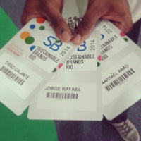 Photo taken at Sustainable Brands Rio 2014 by Diego G. on 4/24/2014