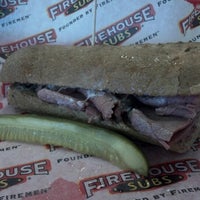 Photo taken at Firehouse Subs by Angela V. on 9/26/2012