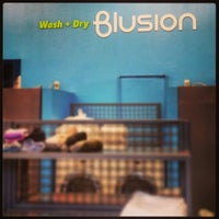 Photo taken at Blusion Wash + Dry by Queen on 3/11/2013