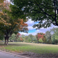 Photo taken at Brower Park by Elizabeth F. on 10/22/2023