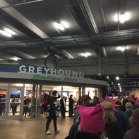 Photo taken at Greyhound: Bus Station by Elizabeth F. on 1/21/2017