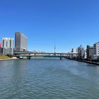 Photo taken at Eitai Bridge by Hideaki N. on 3/9/2024