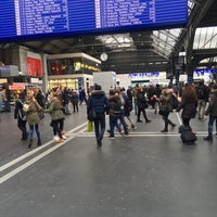 Photo taken at Zurich Main Station by Alexander D. R. on 12/14/2015