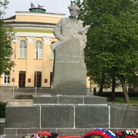 Photo taken at памятник Лене Голикову by Jan K. on 5/27/2017