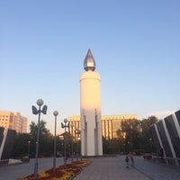 Photo taken at Площадь Памяти by Alice O. on 8/7/2018