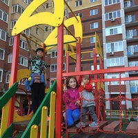 Photo taken at Детская площадка во дворе Салтыкова-Щедрина, 58/1 by Alice O. on 7/11/2017