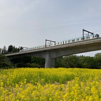 Photo taken at 仙台市地下鉄 東西線 広瀬川橋梁 by ctokoku on 5/13/2023