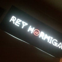 Photo taken at Rey Hormiga Bar by Akoka O. on 3/15/2013